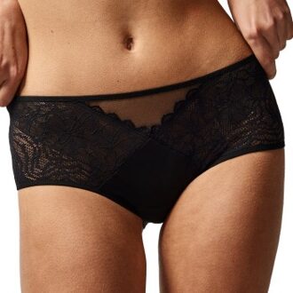 Chantelle EasyFeel Floral Touch Pants Zwart - 36,38,40,42,44