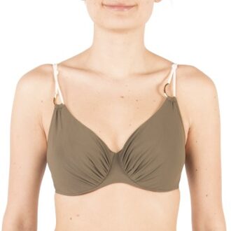 Chantelle Glory Underwire Bikini Bra * Actie * Bruin,Beige - E 85,F 75,F 85