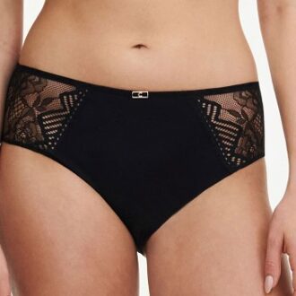 Chantelle Origins Lace Bikini Beige,Zwart - 36,38,40,42,44,46,48