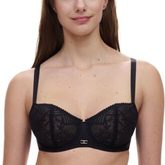 Chantelle Origins Lace Unlined Demi Bra * Actie * Beige,Zwart - B 70,B 75,B 80,B 85,C 70,C 75,C 80,C 85,C 90,D 70,D 75,D 80,D 85,D 90,E 70,E 75,E 80,E 85,F 70,F 75,F 80,G 70,G 75,G 80