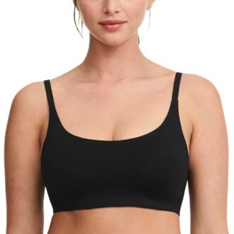 Chantelle Smooth Comfort Wirefree Support Bralette * Actie * Zwart,Beige,Bruin - Small,Medium,Large,X-Large