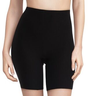 Chantelle Soft Stretch High Waist Mid-Thigh Short * Actie * Zwart,Beige - One Size