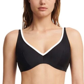 Chantelle Swimwear Underwired Plunge Bra * Actie * Zwart - C 80,C 85,D 75,D 80,E 85