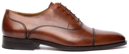 Chapman & Moore Plain Derby Country Lederen Heren Bruine Veterschoenen - EU 43 / UK 9