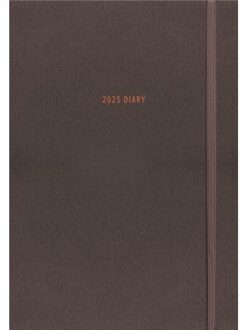 Charcoal A5 Diary 2025 - Calendars, Carousel