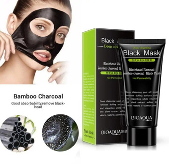 Charcoal Activated Black Face Mask Blackhead Remover Peel Off Facial Black Mask Blackhead Remover Mask Deep Cleansing TSLM1
