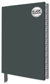 Charcoal Blank Artisan Notebook (Flame Tree Journals) - Blank Artisan Notebooks