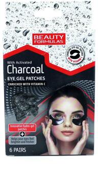 Charcoal Eye Gel Patches 6 Pairs Of