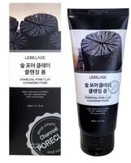 Charcoal Pore Clay Cleansing Foam 180ml