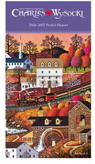 Charles Wysocki, Americana Sunday Start 2 Year Pocket Planner Diary 2026-7 - Carousel Worldwide