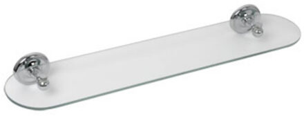 Charleston planchet 60cm glas/chroom