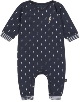 Charlie Choe Baby jongens pyjama aop lightning Blauw - 62