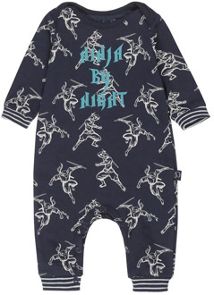 Charlie Choe Baby jongens pyjama ninja by night Blauw - 56
