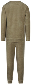 Charlie Choe jongens pyjama Olijf - 98-104