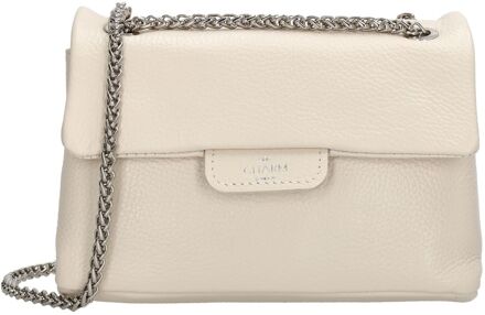 Charm London Anna Shoulderbag beige damestas - H 14 x B 21 x D 7 cm