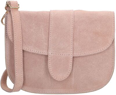 Charm London Anna Shoulderbag oldrose damestas Roze - H 16 x B 21 x D 6 cm