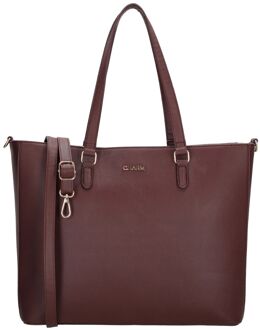 Charm London Birmingham Laptopbag 15.6" red damestas Rood - H 31.5 x B 45.5 x D 13 cm