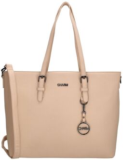 Charm London Birmingham Shopper lightpink Roze - H 32.5 x B 47 x D 14.5 cm