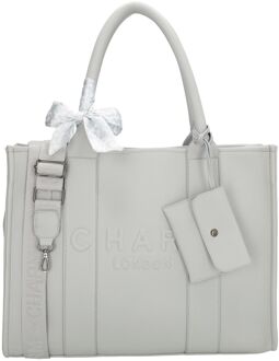 Charm London Bond Laptopbag lightblue damestas Blauw - H 34 x B 42 x D 16 cm