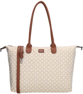Charm London Buckingham Laptopbag taupe - H 51 x B 33 x D 14 cm