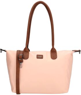 Charm London Buckingham Shopper lightpink handtas dames Roze - H 25 x B 42 x D 15 cm