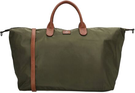 Charm London Buckingham weekendtas olijfgroen