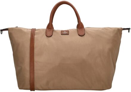 Charm London Buckingham weekendtas taupe