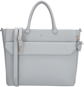 Charm London Cambridge Laptopbag lightblue Blauw - H 32 x B 47 x D 13.50 cm