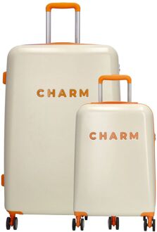 Charm London Capetown Trolley Set multi hardcase koffer Multicolor - H 75 x B 50 x D 28 cm