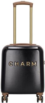 Charm London Capetown Underseater black hardcase koffer pilotenkoffer Zwart