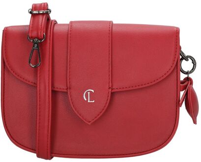 Charm London Castle Hill Crossbody red damestas Rood - H 16 x B 21 x D 6 cm