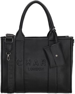 Charm London laptoptas 15 inch zwart