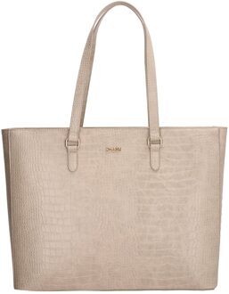 Charm London Midwood Shopper 15.6 inch laptopvak light taupe Damestas - H 31.5 x B 45.5 x D 13