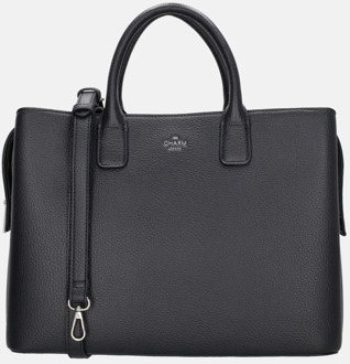 Charm London Muggiano handtas L donkerblauw
