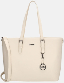 Charm London shopper L creme Ecru