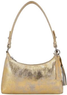 Charm London South Hill Shoulderbag gold damestas Goud - H 16 x B 28 x D 5,50 cm