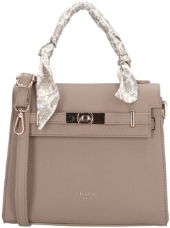 Charm London The Hamptons Handbag lighttaupe handtas dames - H 18 x B 23 x D 8 cm