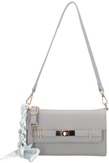 Charm London The Hamptons Shoulderbag lightblue damestas Blauw - H 15 x B 23 x D 5 cm