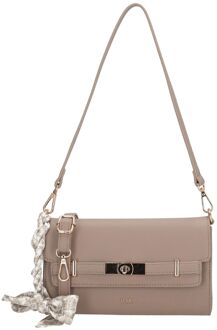 Charm London The Hamptons Shoulderbag lighttaupe damestas - H 15 x B 23 x D 5 cm
