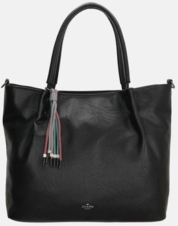 Charm London Tottingham shopper L black Zwart - 7827
