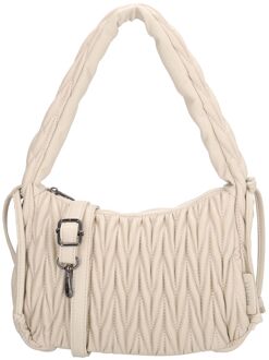 Charm London West End Shoulderbag beige schoudertas dames - H 25 x B 23 x D 8 cm