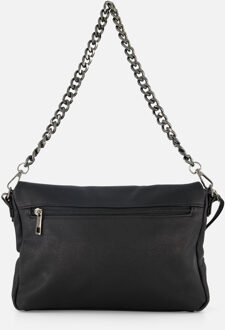 Charm Schoudertas zwart Imitatieleer - 1