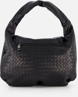 Charm Schoudertas zwart Imitatieleer - 1