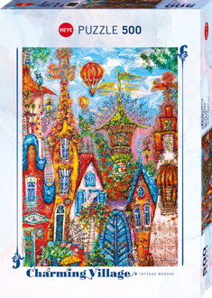 Charming Village - Blue Gate Puzzel (500 stukjes)