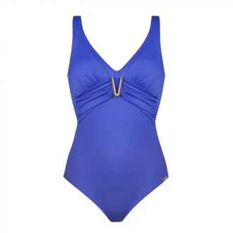 Charmline Swimsuit Blauw - 110F
