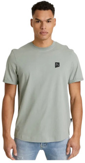 CHASIN' Brody Korte Mouw T-shirt Chasin’ , Green , Heren - 2Xl,Xl,L,M