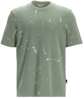 CHASIN' Korte mouw T-shirt Elon Chasin’ , Green , Heren - L,M,S