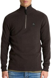 CHASIN' Oscar Half Zip Sweater Heren - L