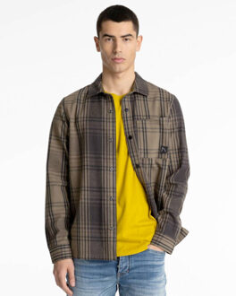 CHASIN' Overhemd lange mouw 61120026 Groen