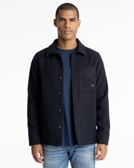 CHASIN' Overhemd lange mouw 61120029 Blauw - XL